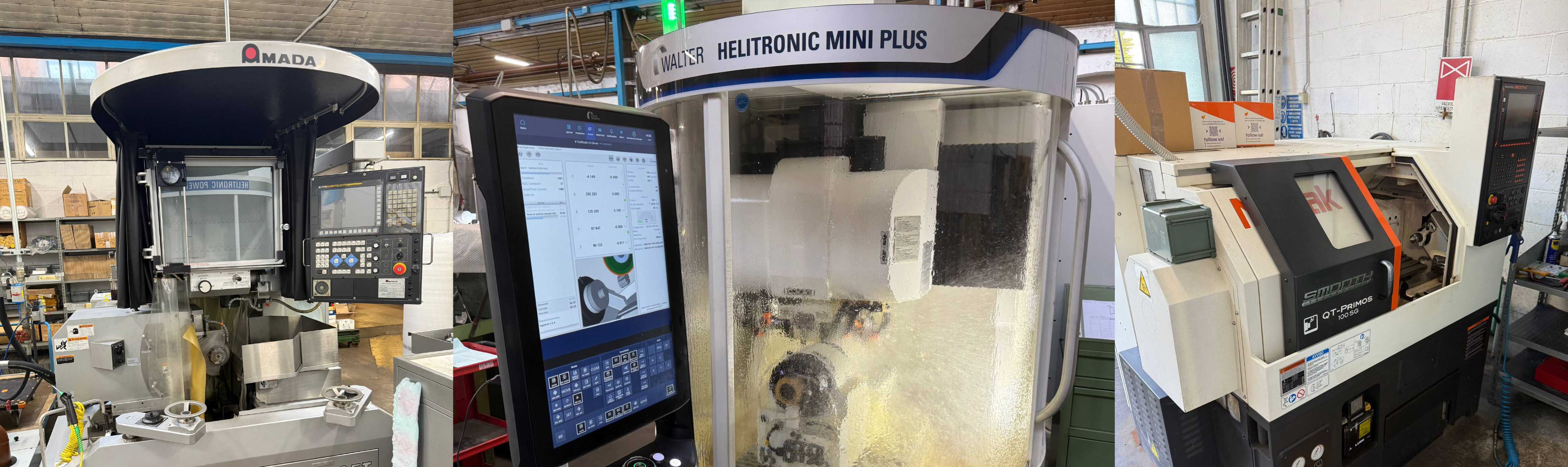 Reparti produttivi EsseErre - Macchinari CNC